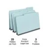 Quill Brand® Heavy-duty Pressboard File Folders, Assorted Tabs, 1/3 Cut , 2" Gusset, Legal Size, Blue, 25/Box (761522R) 2 Quill Brand® Heavy-duty Pressboard File Folders, Assorted Tabs, 1/3 Cut , 2" Gusset, Legal Size, Blue, 25/Box (761522R) -Office Essentials Shop 01DC98F0 99C9 40EE AA603DC671785A1D s7