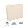 Quill Brand® Left Position File Folders, 1/3-Cut, Letter Size, Manila, 100/Box (730040) 1 Quill Brand® Left Position File Folders, 1/3-Cut, Letter Size, Manila, 100/Box (730040) -Office Essentials Shop 02A58AAE A1E6 4BF5 B9F80E01AFE35AF4 s7