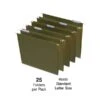 Quill Brand® Box Bottom Hanging File Folders, 3" Expansion, Letter Size, Dark Green, 25/Box (730052) -Office Essentials Shop 041B73BC 3F97 4122 9E03EA5679E9683F s7