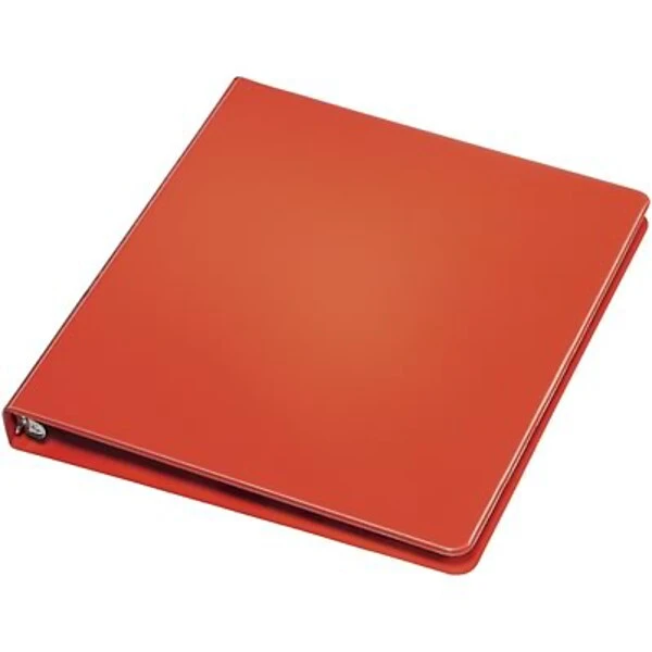 Quill Brand® Standard 1" 3 Ring Non View Binder, Red (739304) 5 Quill Brand® Standard 1" 3 Ring Non View Binder, Red (739304) - Image 3