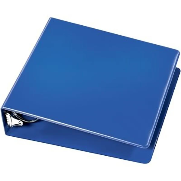 Quill Brand® Standard 2" 3 Ring Non View Binder, Blue (739502) 5 Quill Brand® Standard 2" 3 Ring Non View Binder, Blue (739502) - Image 3