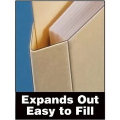 Quill Brand® File Pocket, 3/4" Expansion, Letter Size, Manila, 25/Pack (7153L25-QCC) -Office Essentials Shop 134028 s7