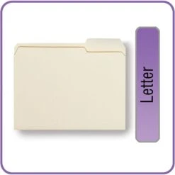Quill Brand® File Folders, 1/3-Cut Assorted, Letter Size, Manila, 500/Carton (740137CT) 5 Quill Brand® File Folders, 1/3-Cut Assorted, Letter Size, Manila, 500/Carton (740137CT) -Office Essentials Shop 173755 s7