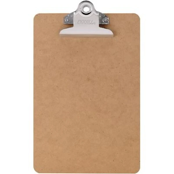 Quill Brand® Hardboard Clipboard, Memo Size, Tan (17642-QCC) 3 Quill Brand® Hardboard Clipboard, Memo Size, Tan (17642-QCC)