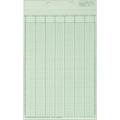 Quill® Economy Columnar Pads For Prong Fasteners; 7 Columns