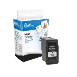 Quill Brand® Compatible Black High Yield Ink Cartridge Replacement For Canon PG-260XL (3706C001) (Lifetime Warranty)