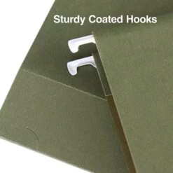 Quill Brand® Premium Reinforced 100% Recycled Hanging File Folders, 1/3-Cut, Legal Size, Green, 25/Box (76313P) 9 Quill Brand® Premium Reinforced 100% Recycled Hanging File Folders, 1/3-Cut, Legal Size, Green, 25/Box (76313P) -Office Essentials Shop 333455F1 F7B3 44AB A40C68F113804161 s7