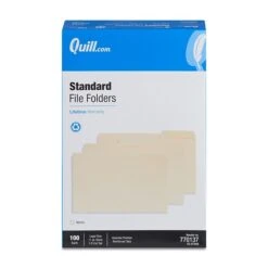 Quill Brand® 2-Ply File Folders, Assorted Tabs, 1/3-Cut, Legal Size, Manila, 100/Box (770137) 9 Quill Brand® 2-Ply File Folders, Assorted Tabs, 1/3-Cut, Legal Size, Manila, 100/Box (770137) -Office Essentials Shop 34360E1A 60E0 4A11 95D815AC8CFE6C9B s7