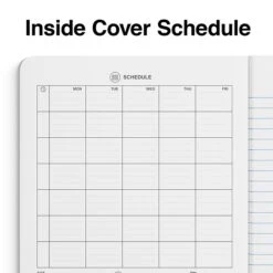 Quill Brand® Composition Notebook, 7.5" X 9.75", College Ruled, 100 Sheets, Black/White, 4/Pack (TR58371) -Office Essentials Shop 35BC0206 C939 4169 AE10D69AA72DF7AD s7