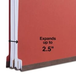 Quill Brand® End-Tab Partition Folders, 2 Partitions, 6 Fasteners, Chestnut Brown, Letter, 15/Box (748036) 8 Quill Brand® End-Tab Partition Folders, 2 Partitions, 6 Fasteners, Chestnut Brown, Letter, 15/Box (748036) -Office Essentials Shop 428B6BC2 24BF 41C0 AF31BF2D5D02F015 s7