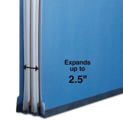 Quill Brand® End-Tab Partition Folders, 2 Partitions, 6 Fasteners, Cobalt Blue, Legal, 15/Box (749026) -Office Essentials Shop 4D63D4B8 55AE 49F4 80F45DC9F31DE94C s7