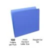 Quill Brand® File Folders, Straight-Cut, Letter Size, Blue, 100/Box (7409BE) -Office Essentials Shop 4D6D1C55 A56C 46B2 A52640EC124DBC4F s7