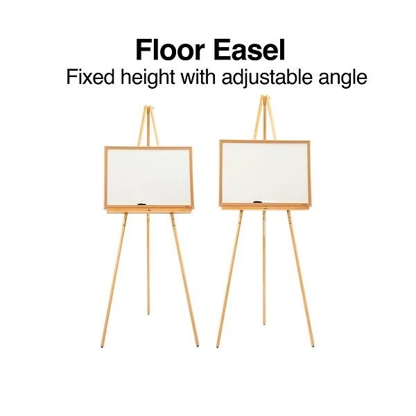 Quill Brand® Display Easel, 64", Natural Pine Hardwood (28219US/50447US) 5 Quill Brand® Display Easel, 64", Natural Pine Hardwood (28219US/50447US) - Image 3