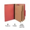 Quill Brand® 2/5-Cut Tab Pressboard Classification File Folders, 3-Partitions, 8-Fasteners, Legal, Brown, 15/Box (7-45036) 1 Quill Brand® 2/5-Cut Tab Pressboard Classification File Folders, 3-Partitions, 8-Fasteners, Legal, Brown, 15/Box (7-45036) -Office Essentials Shop 6C076C39 E234 4E86 B4B0F9BEEF7C058A s7