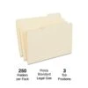 Quill Brand® File Folders, Assorted Tabs, 1/3-Cut, Legal Size, Manila, 250/Box (763137) -Office Essentials Shop 7C0C3240 CCB0 4CAA A027513F87945752 s7