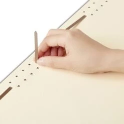 Quill Brand® Heavy-Duty Reinforced 1/3-Cut Assorted 2-Fastener File Folders, Legal, Manila, 50/Box (733152) -Office Essentials Shop 803D04C3 5904 4DD1 821449FFBD3B6472 s7