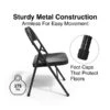 Quill Brand® Banquet/Reception Chair, Black, 4/Pack (51501) -Office Essentials Shop 923041D8 3EEB 47B1 B4900CFAAC4525F6 s7