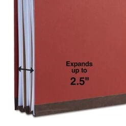 Quill Brand® 2/5-Cut Tab Pressboard Classification File Folders, 2-Partitions, 6-Fasteners, Letter, Brown, 15/Box (738036) 8 Quill Brand® 2/5-Cut Tab Pressboard Classification File Folders, 2-Partitions, 6-Fasteners, Letter, Brown, 15/Box (738036) -Office Essentials Shop 96A3F6AB 227F 4A99 98D49E9AB1832262 s7