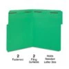 Quill Brand® 1/3-Cut Assorted 2-Fastener Folders, Letter, Green, 50/Box (7354GN) 2 Quill Brand® 1/3-Cut Assorted 2-Fastener Folders, Letter, Green, 50/Box (7354GN) -Office Essentials Shop 97C7FCCF 1A1C 429D BAE6C110B698CC2E s7