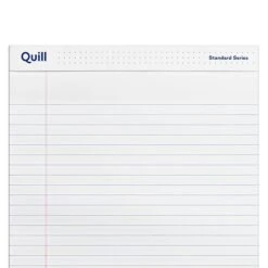 Quill Brand® Standard Series Legal Pad, 8-1/2" X 14", Wide Ruled, White, 50 Sheets/Pad, 12 Pads/Pack (742330) -Office Essentials Shop 982A80CE 05CC 4D5F BB82AAE06EC6ACDC s7