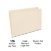Quill Brand® File Folders, Straight Cut, Legal Size, Manila, 100/Box (760133) -Office Essentials Shop A35F5262 7337 4C5C 85C236A54DA806F0 s7