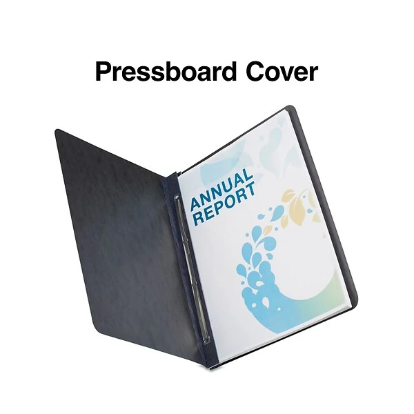 Quill Brand® Prong-Style Pressboard Covers, 8-1/2" X 11", Black (740401) 4 Quill Brand® Prong-Style Pressboard Covers, 8-1/2" X 11", Black (740401) - Image 2