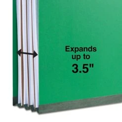 Quill Brand® 2/5-Cut Tab Pressboard Classification File Folders, 3-Partitions, 8-Fasteners, Letter, Green, 15/Box (7-44034) 8 Quill Brand® 2/5-Cut Tab Pressboard Classification File Folders, 3-Partitions, 8-Fasteners, Letter, Green, 15/Box (7-44034) -Office Essentials Shop C612B70B 1406 478B 8207E889D2214141 s7