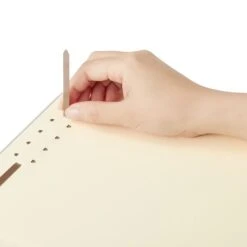 Quill Brand® Heavy-Duty Reinforced Assorted Tabs 1-Fastener Folders, Legal, Manila, 50/Box (737711) -Office Essentials Shop CFBD001F BEF3 4A6A 9A5BBA08FEBF4434 s7