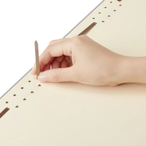 Quill Brand® Heavy-Duty Reinforced Assorted Tabs 2-Fastener Folders, Letter, Manila, 50/Box (737513) 5 Quill Brand® Heavy-Duty Reinforced Assorted Tabs 2-Fastener Folders, Letter, Manila, 50/Box (737513) - Image 3