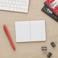 Quill Brand® Mini Composition Notebook, 3.25" X 4.5", College Ruled, 80 Sheets, Assorted Colors, 2/Pack (TR17501) -Office Essentials Shop D8B6F23D 6E0D 4D68 BB564E17F88CEF29 s7