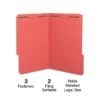 Quill Brand® 1/3-Cut Assorted 2-Fastener Folders, Legal, Red, 50/Box (7358RD) 2 Quill Brand® 1/3-Cut Assorted 2-Fastener Folders, Legal, Red, 50/Box (7358RD) -Office Essentials Shop E0A395A6 69D3 463F 90583382A3AE3780 s7