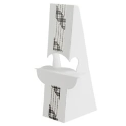 Double-Wing Easel Back, 9"H