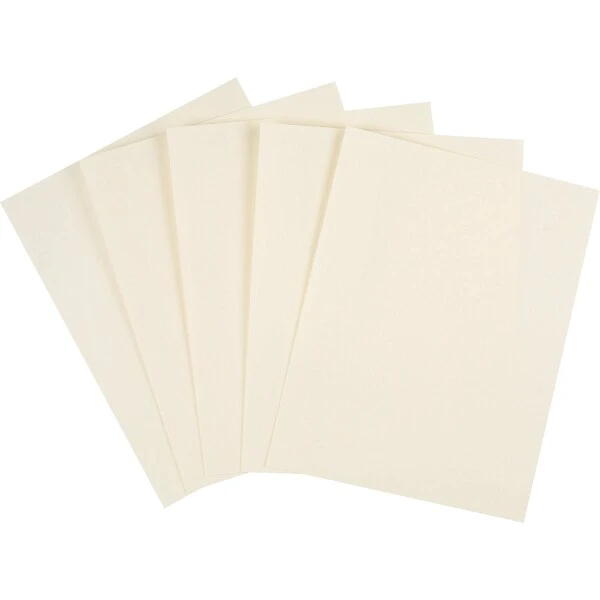 Quill Brand® Cover Stock Paper, 8 1/2" X 11", Cream, 250 Sheets 3 Quill Brand® Cover Stock Paper, 8 1/2" X 11", Cream, 250 Sheets