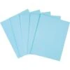 Quill Brand® Cover Stock Paper, 8 1/2" X 11", Blue -Office Essentials Shop s0054304 s7