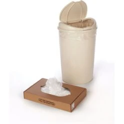 Low Density Trash Bags, 60 Gallon, Extra Heavy, 100/Case