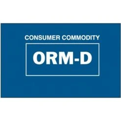 Tape Logic Consumer Commodity ORM-D Shipping Label, 1 3/8" X 2 1/4", 500/Roll
