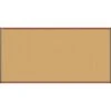 Quill Brand® Durable Cork Bulletin Board, Cherry Finish Frame, 8'W X 4'H (23688-CC)