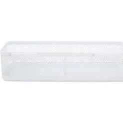 Quill Brand® Storage Box, Hanging White Mesh (2030228) 9 Quill Brand® Storage Box, Hanging White Mesh (2030228) -Office Essentials Shop s1009682 s7