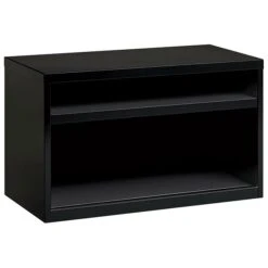 Quill Brand® Low Credenza, Open, Black, 36"W