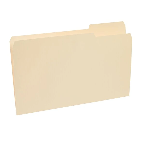 Quill Brand® 2-Ply File Folders, Assorted Tabs, 1/3-Cut, Legal Size, Manila, 100/Box (770137) 5 Quill Brand® 2-Ply File Folders, Assorted Tabs, 1/3-Cut, Legal Size, Manila, 100/Box (770137) - Image 3
