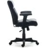 Quill Brand® Traymore Luxura Managers Chair, Black -Office Essentials Shop s1126203 s7
