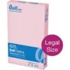 Quill Brand® 30% Recycled Multipurpose Colored Paper, 20 Lbs., 8.5" X 14", Pink, 500 Sheets/Ream (720581) -Office Essentials Shop s1151702 s7