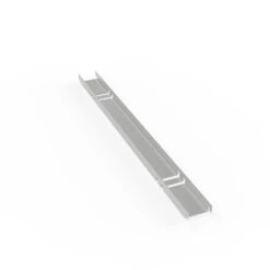 Quill Brand Lateral Front To Back File Rails, Silver, 4/Pk (45519)
