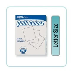 Quill Brand® 30% Recycled Multipurpose Paper, 20 Lbs., 8.5" X 11", Gray, 500 Sheets/Ream (720571)