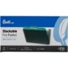 Quill Brand® Single Pocket Plastic Letter Size Wall File, Smoke (737301) -Office Essentials Shop s1191991 s7