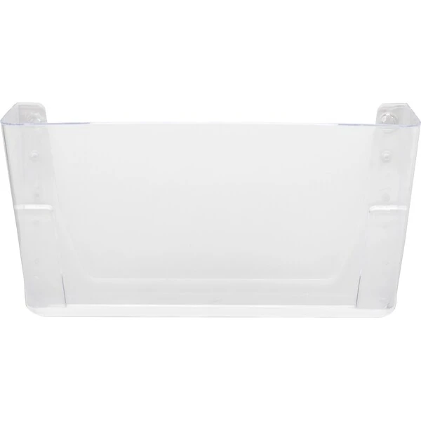 Quill Brand® 3-Pocket Plastic Letter Size Wall Pockets, Clear (736904) 4 Quill Brand® 3-Pocket Plastic Letter Size Wall Pockets, Clear (736904) - Image 2