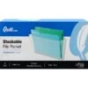 Quill Brand® Single Pocket Plastic Letter Size Wall File, Clear (737304) -Office Essentials Shop s1193445 s7