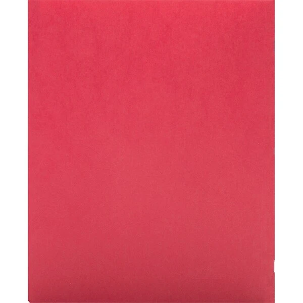 Quill Brand® 2-Pocket Folders With Fasteners Red, 25/Box (712858) 3 Quill Brand® 2-Pocket Folders With Fasteners Red, 25/Box (712858)