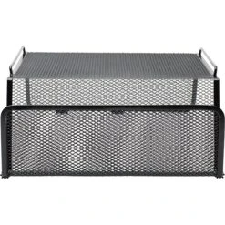 Quill Brand® Telephone Stand, Black Mesh (799341364)