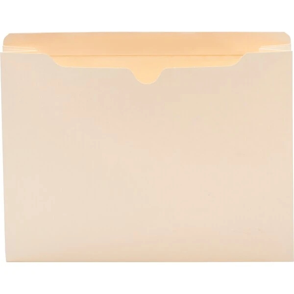 Quill Brand® File Jacket, 3" Expansion, Letter Size, Manila, 25/Pack (74925Q) 4 Quill Brand® File Jacket, 3" Expansion, Letter Size, Manila, 25/Pack (74925Q) - Image 2